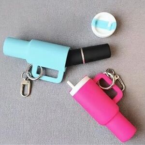 Stanley Inspired Mini Tumbler Keychain